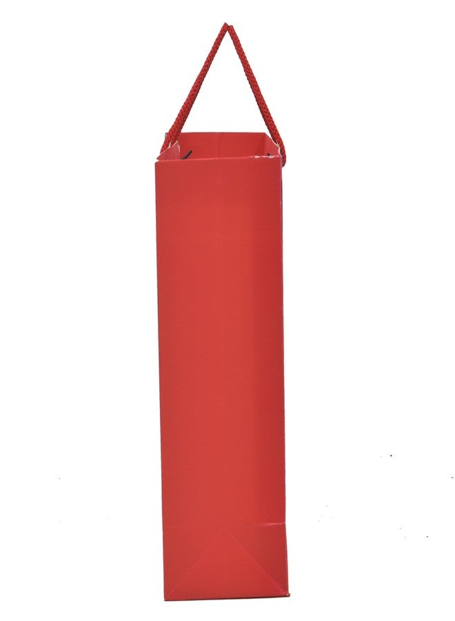 PPJ ® - حقيبة ورقية لحفلة عيد ميلاد سعيد (بطابع كرتوني) (10 قطع)، مقاس 16 بوصة × 12 بوصة × 4 بوصة، هدية تذكارية / عيد ميلاد سعيد / هدايا تذكارية / هدايا / حقائب هدايا / أغطية هدايا (عبوة من 10) - Image 3